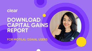 How to download tax profit and loss statement from Motilal Oswal  ITR filing [upl. by Ytsrik980]