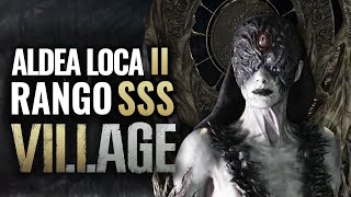 RESIDENT EVIL 8 VILLAGE MERCENARIOS ALDEA DE LA LOCURA 2 RANGO SSS [upl. by Caine]