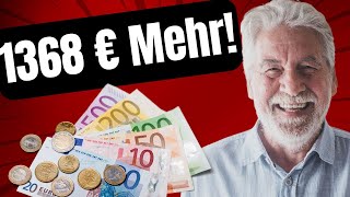 1368 € Mehr für Rente Kranken und Pflegeversicherung Das musst du wissen [upl. by Qirat]