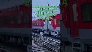 12204 AMRITSAR TO SAHRSA GARIB RATH NEW COACH [upl. by Aylad]