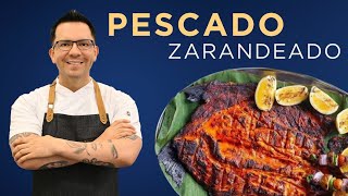 PESCADO ZARANDEADO de la playa a tu casa [upl. by Nahsez665]