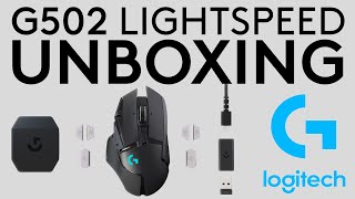 Logitech G502 LIGHTSPEED Wireless Mouse UNBOXING [upl. by Maite]