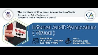 Internal Audit Symposium  Virtual 7th May 2024 [upl. by Franky]