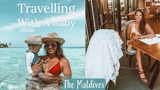 Maldives WITH A BABY Family Holiday Vlog [upl. by Yarased]