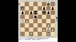 Dubov Daniil vs Bortnyk Olexandr  CrunchLab Masters Chess Div 3 W 2024 chess com INT R3 4 [upl. by Winthorpe]