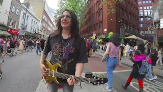 Miguel Montalban Live Streaming Crazy day BUSKING in London CENTRAL 2023 [upl. by Torbart21]