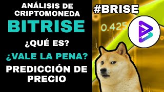 Bitrise BRISE Análisis de criptomoneda ¿Qué es ¿Vale la pena Predicción de precio [upl. by Aloiv]