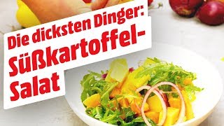 Ein Traum in Orange Süßkartoffelsalat • KochMit [upl. by Mozza793]