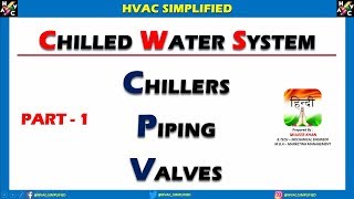 HVAC Training  Chilled Water System HVAC in Hindi Explained  Part 1 [upl. by Bjork]