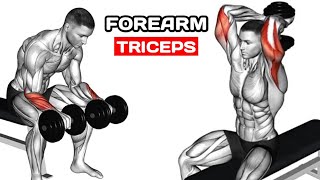 Arm Blaster Killer Triceps and Forearms Workout at the Gym [upl. by Eislel192]