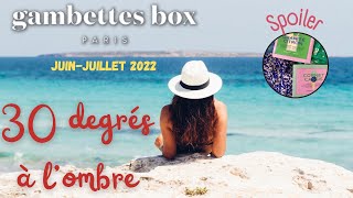 😎 Unboxing et essayages GAMBETTES BOX 👙double box juin juillet 2022🏝j’adore 🏖 [upl. by Swor]