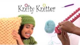 Knifty Knitter  As Seen on TV Network [upl. by Eiliab]