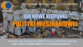 Wiadomości Budowlane Listopad 2023 2 Idą nowe kierunki w polityce mieszkaniowej [upl. by Elleiad256]