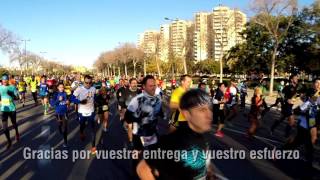 10K Valencia 2017 Video de Agradecimiento Mejores Imágenes [upl. by Lesli744]