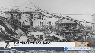 This Day In History  Tri State Tornado 1925 031822 [upl. by Dona]