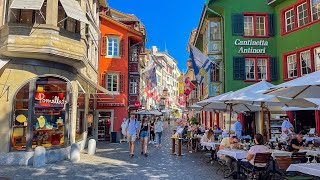 Zurich 4K  A Stunning Walking Tour Through Switzerlands Largest City  Old Town  Travel Vlog [upl. by Harris]