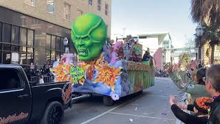 Mardi Gras parades in Mobile 2023 [upl. by Crandall]