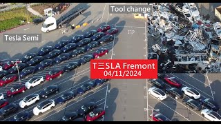 Tesla Fremont 0411 [upl. by Toshiko25]