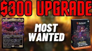 Most Wanted Upgrade  Improving the Precon Commander Deck with 300 [upl. by Williamson776]