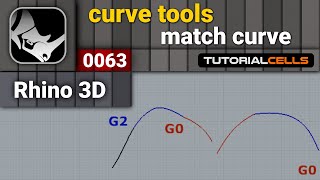 0063 match curve in rhino [upl. by Aggappe370]