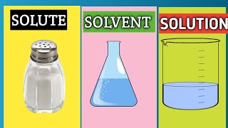 Solute solvent and solutions  class 9 chapter 6 solution  chemistry [upl. by Wulf]