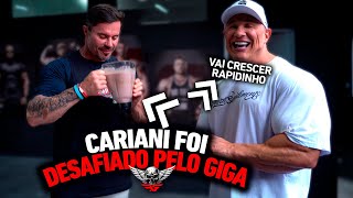 FABIO GIGA DESAFIOU RENATO CARIANI NO SHAKE MONSTRO [upl. by Eeryk]