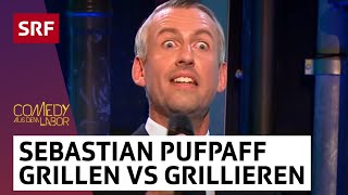 Sebastian Pufpaff Grillen vs Grillieren  Comedy aus dem Labor  SRF [upl. by Kavanaugh540]