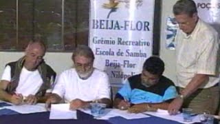 Escola de Samba Beija Flor Anuncia Poços de Caldas Como Tema do Enredo  2005 [upl. by Bartolomeo]