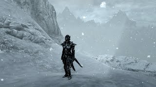 killing the Ebony Warrior  Skyrim PS5 [upl. by Wesla708]