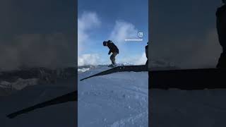 VIVID SNOWBOARDING INSTRUCTOR DOMI WITH A FEW CLIPS shortsclip verbier snowboarding learntoride [upl. by Peoples]