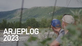 Flugfiske efter Öring  Arjeplog 2023 [upl. by Gilliam]