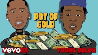 Young Dolph Key Glock  Pot Of Gold Visualizer [upl. by Gnad]