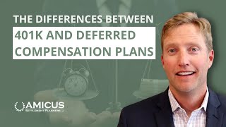 What are the Differences Between a 401K Plan and a Deferred Compensation Plan [upl. by Lysander]