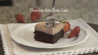 Chocolate RumChata Cake [upl. by Herzen]