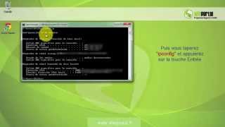 Tuto connaître son adresse IP privée et publique sous windows 7 [upl. by Bathilda249]