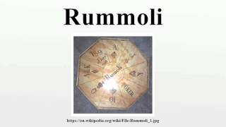 Rummoli [upl. by Silvan]