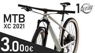 10 MTB Cross Country XC 2021 budget 3000 euro a confronto  MTBT [upl. by Gross]