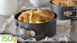 Recette de Brioche feuilletée au beurre  750g [upl. by Ringler]