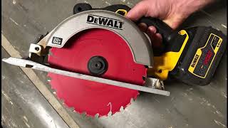 DEWALT DCS391B Circular Saw Customer Review [upl. by Anaiuq857]