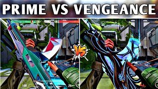 Prime Vandal VS GAIAS VENGEANCE Vandal Comparison  Which One Is The Best Vandal Skin In Valorant [upl. by Man]