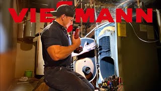 Viessmann Oil Boiler Sooting Up  HVAC Vlog 05 [upl. by Blodget702]