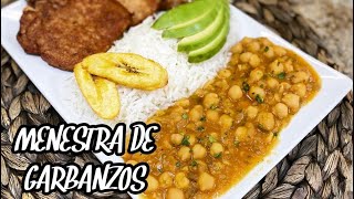 MENESTRA DE GARBANZOS 🇪🇨👩‍🍳🌹 [upl. by Kimble]