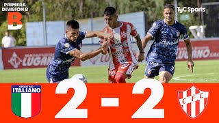 Sportivo Italiano 22 Cañuelas  Primera División B  Fecha 8 Apertura [upl. by Nakeber]