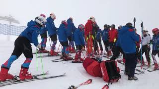 Les skieurs sentraînent à Adelboden [upl. by Cleopatre]