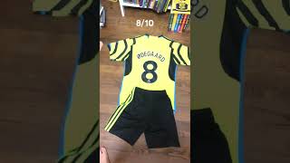 Rating All My Kits and Jerseys 🔥soccer football messironaldo fypシ゚viral [upl. by Isherwood988]