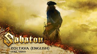 SABATON  Poltava  English Official Lyric Video [upl. by Nadnerb]