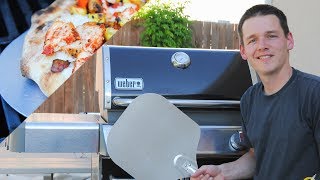 BBQ Pizza on Gas Grill  Grilled Pizza Tips [upl. by Oisorbma]