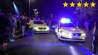 GTA In REAL LIFE  Police Helicopter Called amp Closes Car Meet [upl. by Ceevah664]