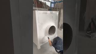 Custom paint booth powder coating powdercoating spraybooth spraypainting paintingroom painting [upl. by Akenihs]