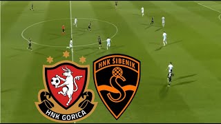 HNK Gorica vs HNK Sibenik 21 Vrhunci i ciljevi  Prva HNL 202425 [upl. by Guenna330]